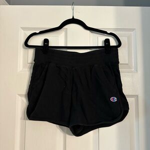 Champion Black Casual Shorts